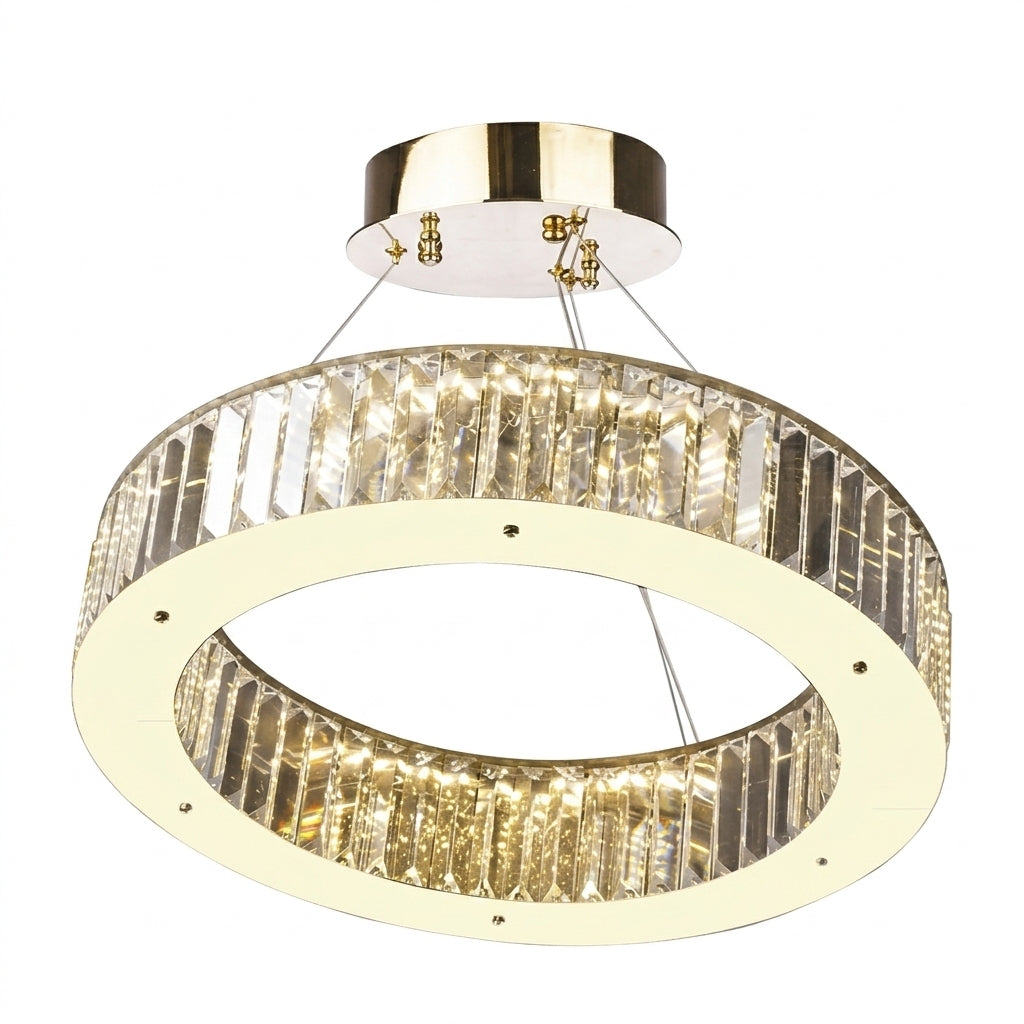Argent Kristal Cam Avize 2