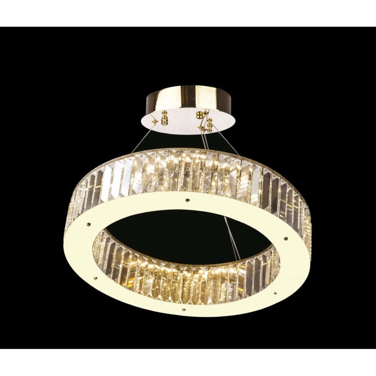 Argent Kristal Cam Avize 2