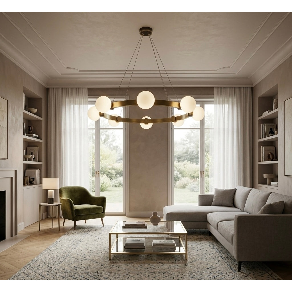 Light Cam Sarkıt Avize 2