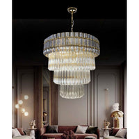 Blanc Cristal Sarkıt Avize 2