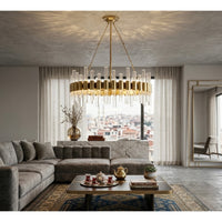 Celestiale Cristal Sarkıt Avize