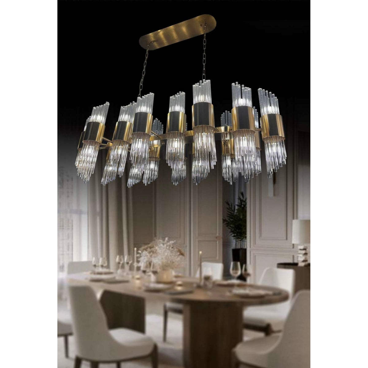 Cher Cristal Sarkıt Avize 2