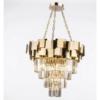 Cristal Metal Sarkıt Avize 2