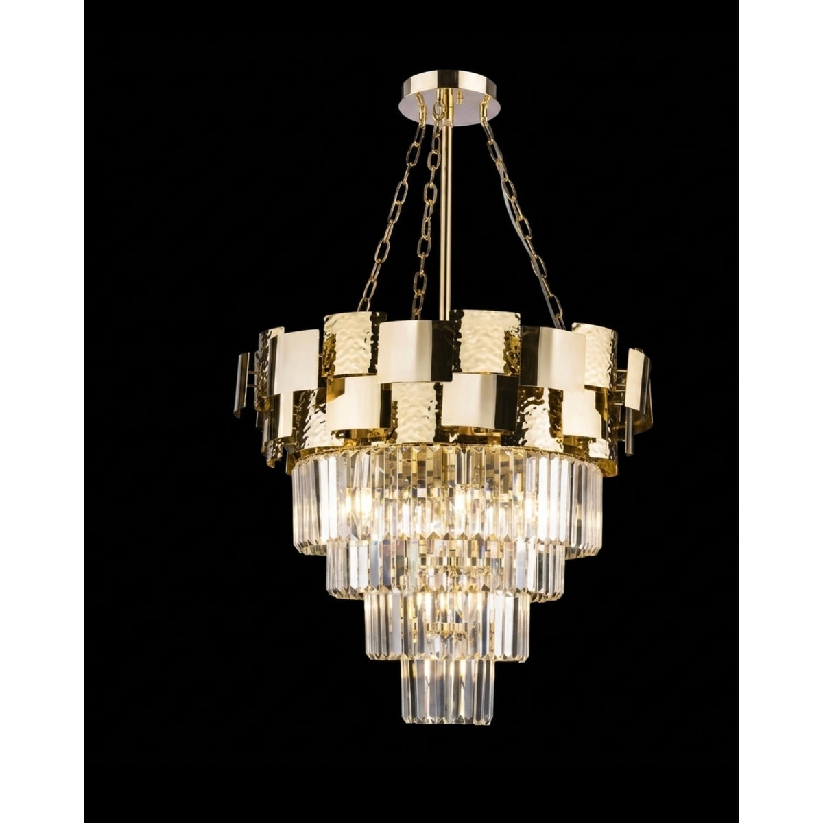 Cristal Metal Sarkıt Avize 2
