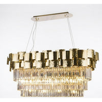 Cristal Metal Sarkıt Avize