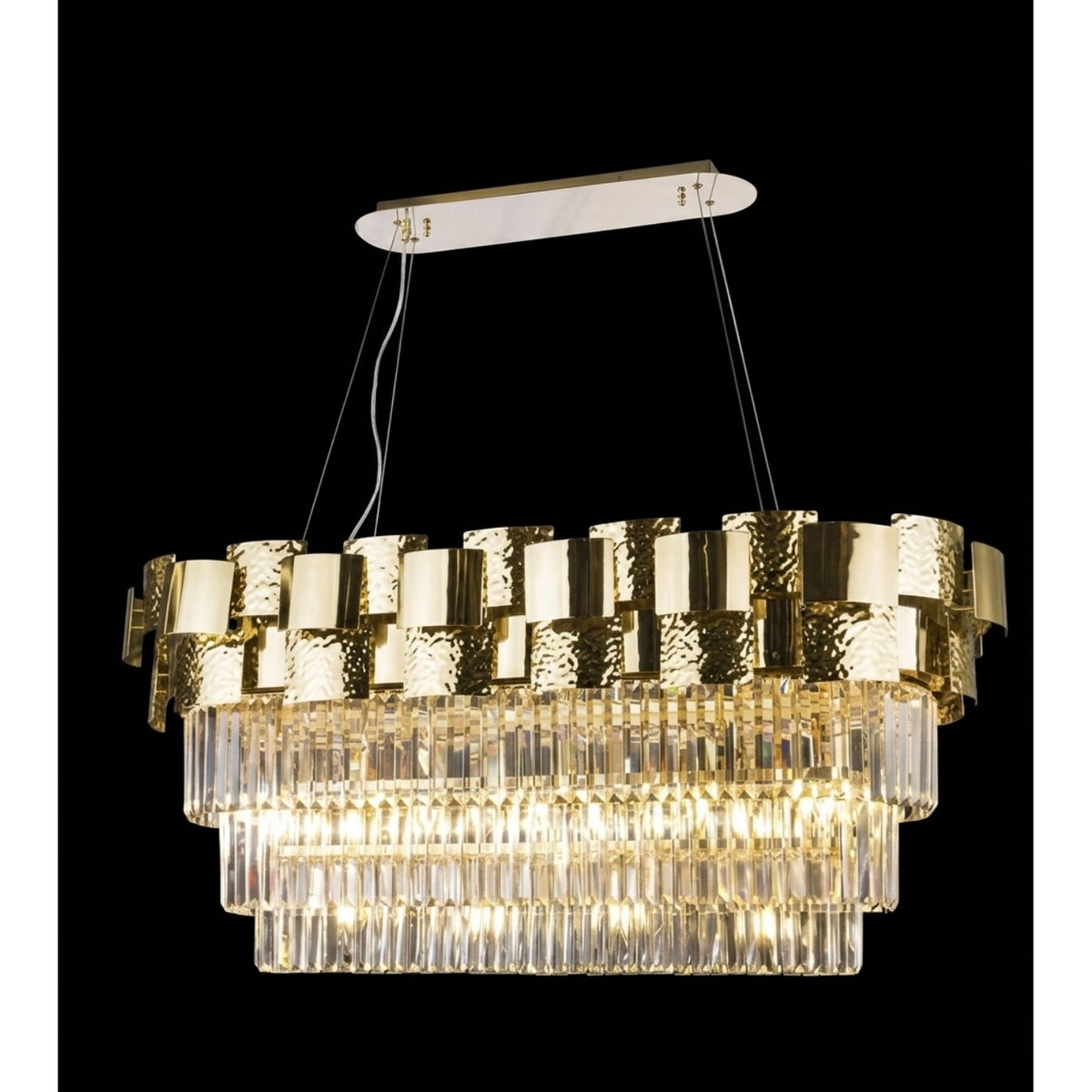 Cristal Metal Sarkıt Avize