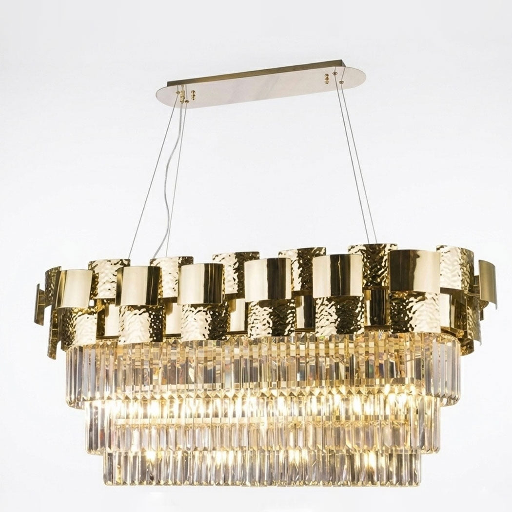 Cristal Metal Sarkıt Avize