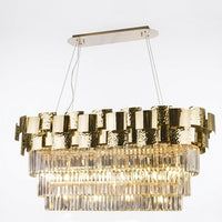 Cristal Metal Sarkıt Avize