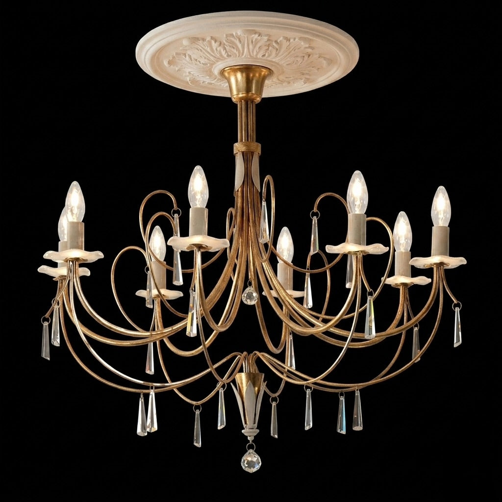 Lucciola Cristal Sarkıt Avize