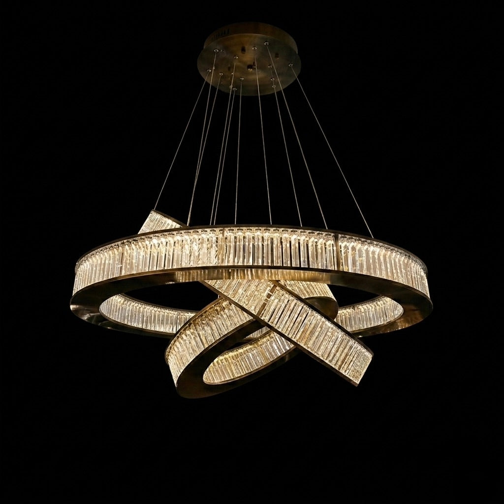 Supremo Cristal Sarkıt Avize